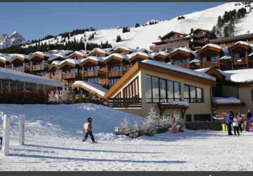Luxury Suite 70M2 Balcon Courchevel1850 Parking Exterior foto